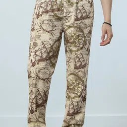 The Souled Store Printed Cotton Lounge Pant-image-60