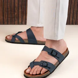 Mast & Harbour Men Suede Comfort Sandals-image-53