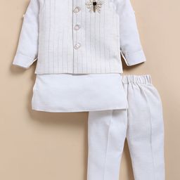LITTLE COLLARS Boys Striped Pyjamas-image-14