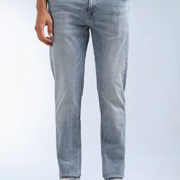 Flying Machine Men Tapered Fit Mid-Rise Light Fade Jeans-picture-48
