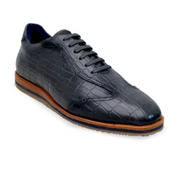 mccoy Men Textured Leather Derbys-picture-5