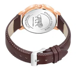 DOUBLERUN Men Dial & Leather Straps Analogue Multi Function Watch H05NMT-41 image 5