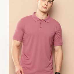 INVICTUS Men Self Design Polo Collar T-shirt-image-39