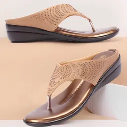 Picktoes Round Toe Platform Sandals-picture-11
