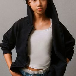 H&M Girls Zip-Through Hoodie-image-82