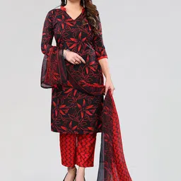 Moda Rapido Floral Printed Unstitched Dress Material-picture-44