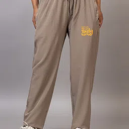 PROBASIC Women Printed Cotton Relaxed Fit Track Pants-image-44