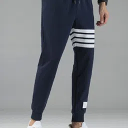 StyleCast Men Striped Original Regular Fit Trousers-image-4