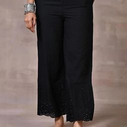 Lakshita Women Ethnic Black Palazzos-image-37