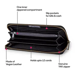 DailyObjects Unisex Zip Around Wallet image 4