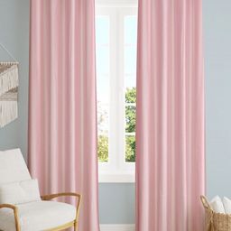 Galaxy Home Decor Pink Set of 2 Door Curtain-image-51