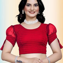 Moda Rapido Round Neck Saree Blouse-picture-27