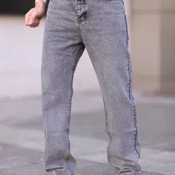 Trendyol Men Regular Fit Mid-Rise Heavy Fade Jeans-image-42