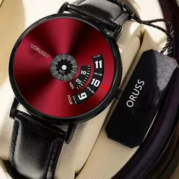 ORUSS Men Dial & Leather Straps Analogue Watch IHHIEIJFEEHI-16