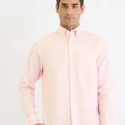 GANT Solid Button Down Collar Casual Shirt-picture-14