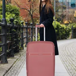 Polo Class Textured Hard-Sided Trolley With Bag Vanity-55