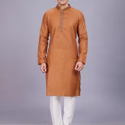 Ethnic India Mandarin Collar Kurta-picture-49