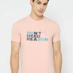 Duke Men Typography Printed Round Neck Cotton Slim Fit T-shirt-image-78