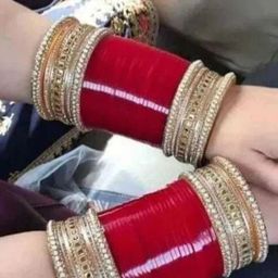 fitonrist Set Of 2 Stone-Studded Bangle-image-6