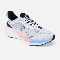Xtep Men Textile Lace-Ups Running Non-Marking Shoes-picture-10