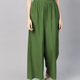 GO GAZAB Women Knitted Palazzos-image-51