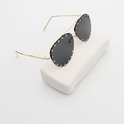 PELLE LUXUR Women Aviator Sunglasses with UV Protected Lens PL25GS137-image-76