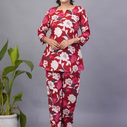 KALINI Printed Tunic With Trouser Co-Ords-picture-47
