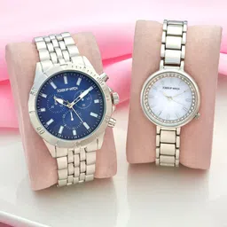 JOKER & WITCH Colin & Scarlett Analogue Couple Watches-13