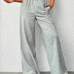 Imsa Moda Women Loose Fit High-Rise Trousers-image-66