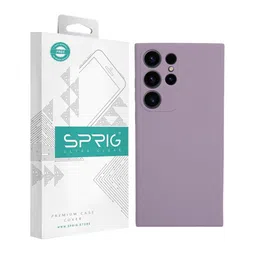 SPRIG Solid Samsung Galaxy S23 Ultra 5G TPU Matte Back Case-50
