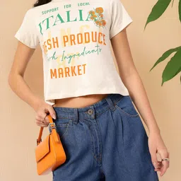 DressBerry Effortless Escapade Typography T-shirt-image-74