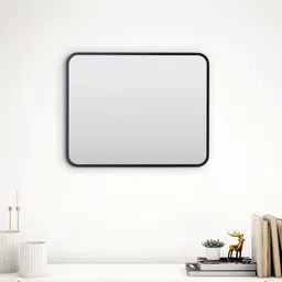 Home Centre Black Metal Mirror-image-7