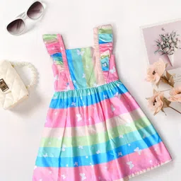 pspeaches Print Fit & Flare Dress-31