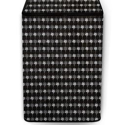 The Furnishing Tree Washing Machine Cover Floral Pattern Black_Base Compatible for Whirlpool 9.5 kg-image-70