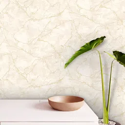 Fedora Wallpapers Beige & Cream 3D Printed Waterproof Wallpaper-14