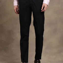 Turtle Men Cotton Slim Fit Formal Trousers-image-83