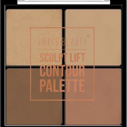 Sculpt Lift Contour Palette | 4 Highly Pigmented Colors | Highlighter Palette - (Shade-02, 14gm)-image-77