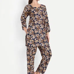 TILISM Printed Tunic With Trousers Co-Ords image 4