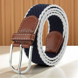 Provogue Men Slim Braided Belt-picture-4
