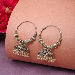 Anouk Contemporary Jhumkas Earrings-5