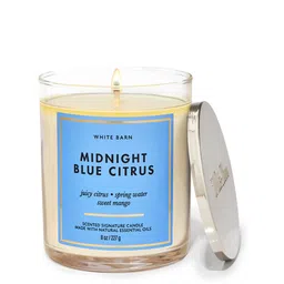Bath & Body Works Midnight Blue Citrus Single Wick Candle - 227g-30