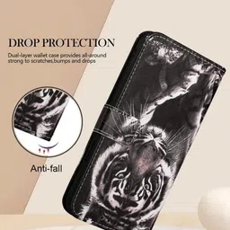 PEEPERLY Conversational Printed iPhone 15 Pro Max Flip Case Mobile Accessories image 3