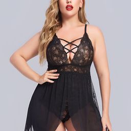 Broiden Self Design Shoulder Straps Baby Doll-image-19