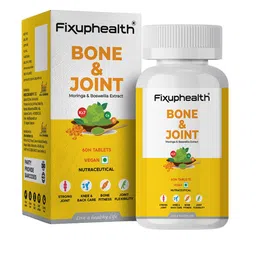 Fixuphealth Bone & Joint Moringa Boswellia Extract Tablet- 60 Tablet-3