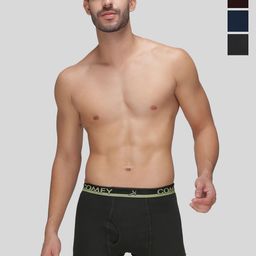 AMUL COMFY Pack Of 4 Pure Cotton Trunk AC-MTROE-MULTI-S-4PC-16