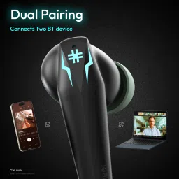 number Super Buds Pro GT99 Dual Pair, 4 Mic ENC Gaming RGB TWS,35ms Latency,50H Battery Bluetooth Headset image 4