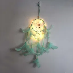 Dream catcher with lights Wool Dream Catcher-image-7