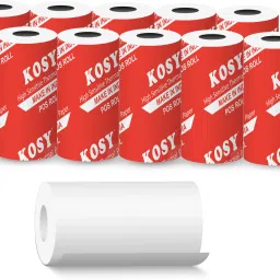 POS Thermal Paper Roll Pack of 10 Swipe Machine Receipt Paper Thermal Cash Register Paper-image-46