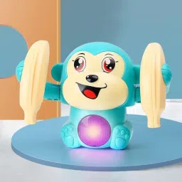 shashikiran Tumbling Banana Monkey Toy Voice Activation,Touch sensor and electric image 2