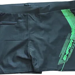 Printed Swimming Costume For Men Swimsuit for Men & Boys Printed Men Trunk Green Swimsuit-image-84
